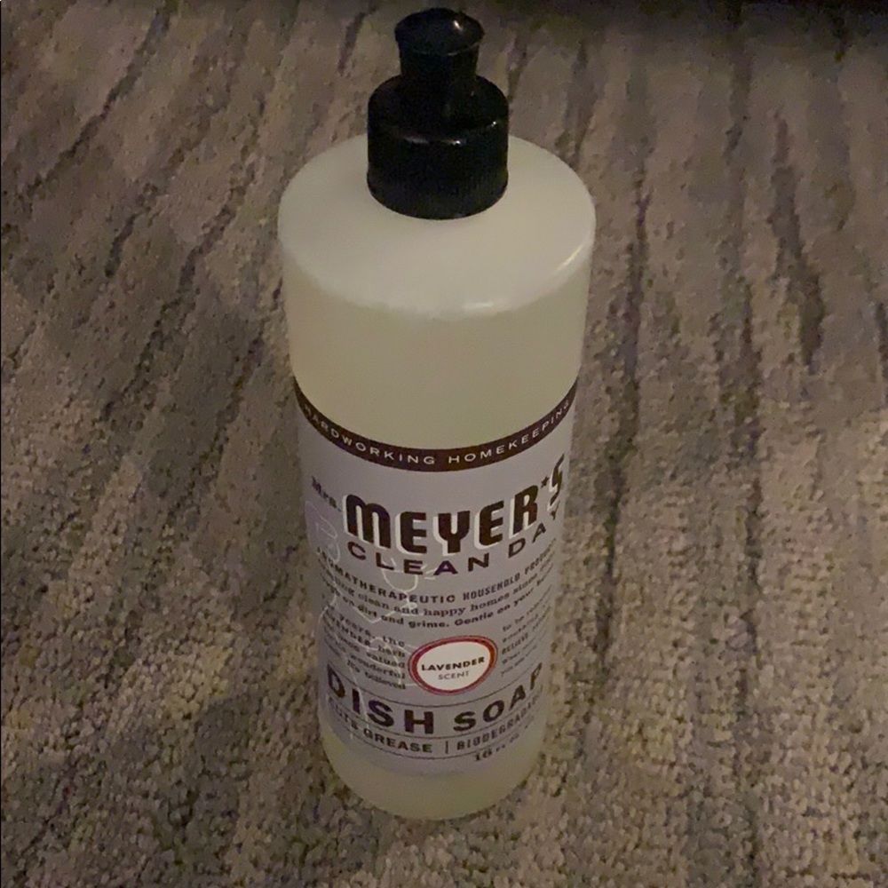Mrs. Meyers dish soap